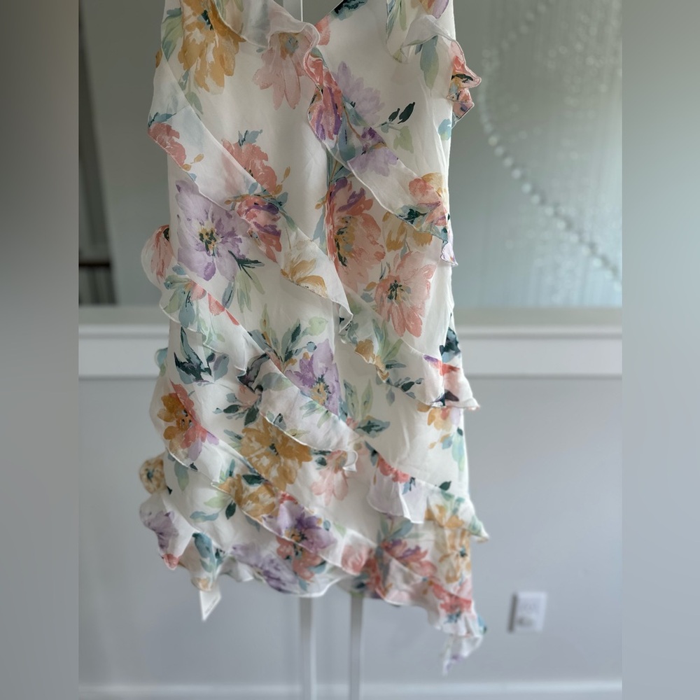 Abercrombie And Fitch Floral Ruffle Dress - Picture 8 of 11